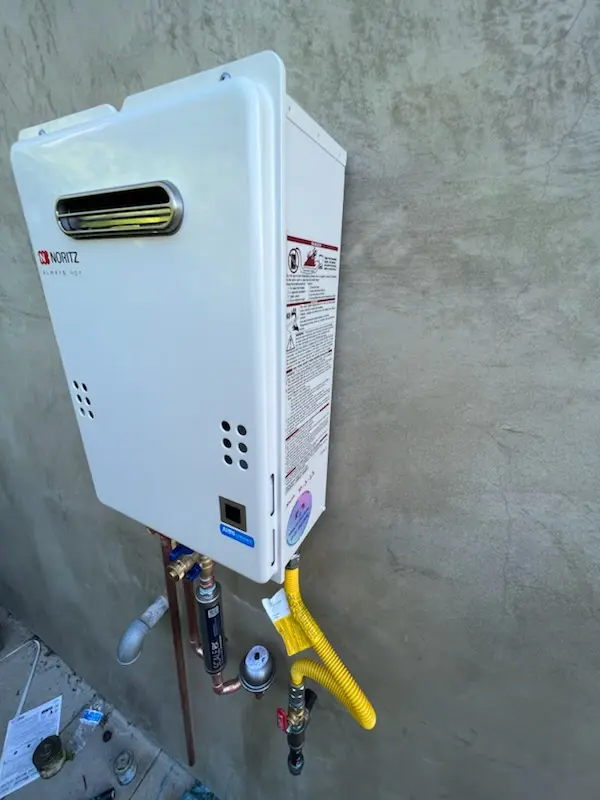 Tankless water heater installation for Laurel homes